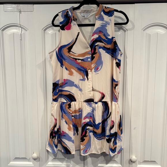 Nine West Multi Color Dress‎ Size Medium - Picture 1 of 8